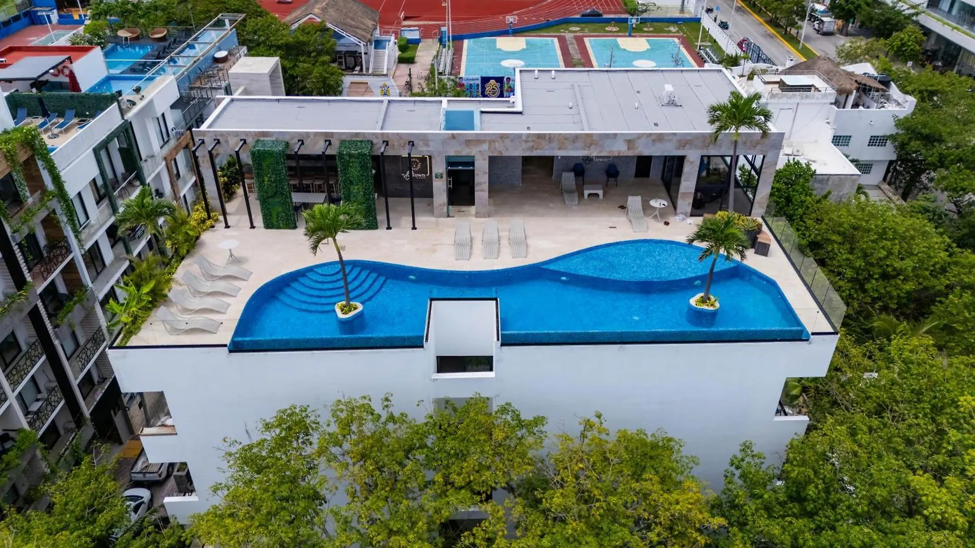 Menesse Liltowm Rooftop Con Vista Al Mar Playa del Carmen Mexico